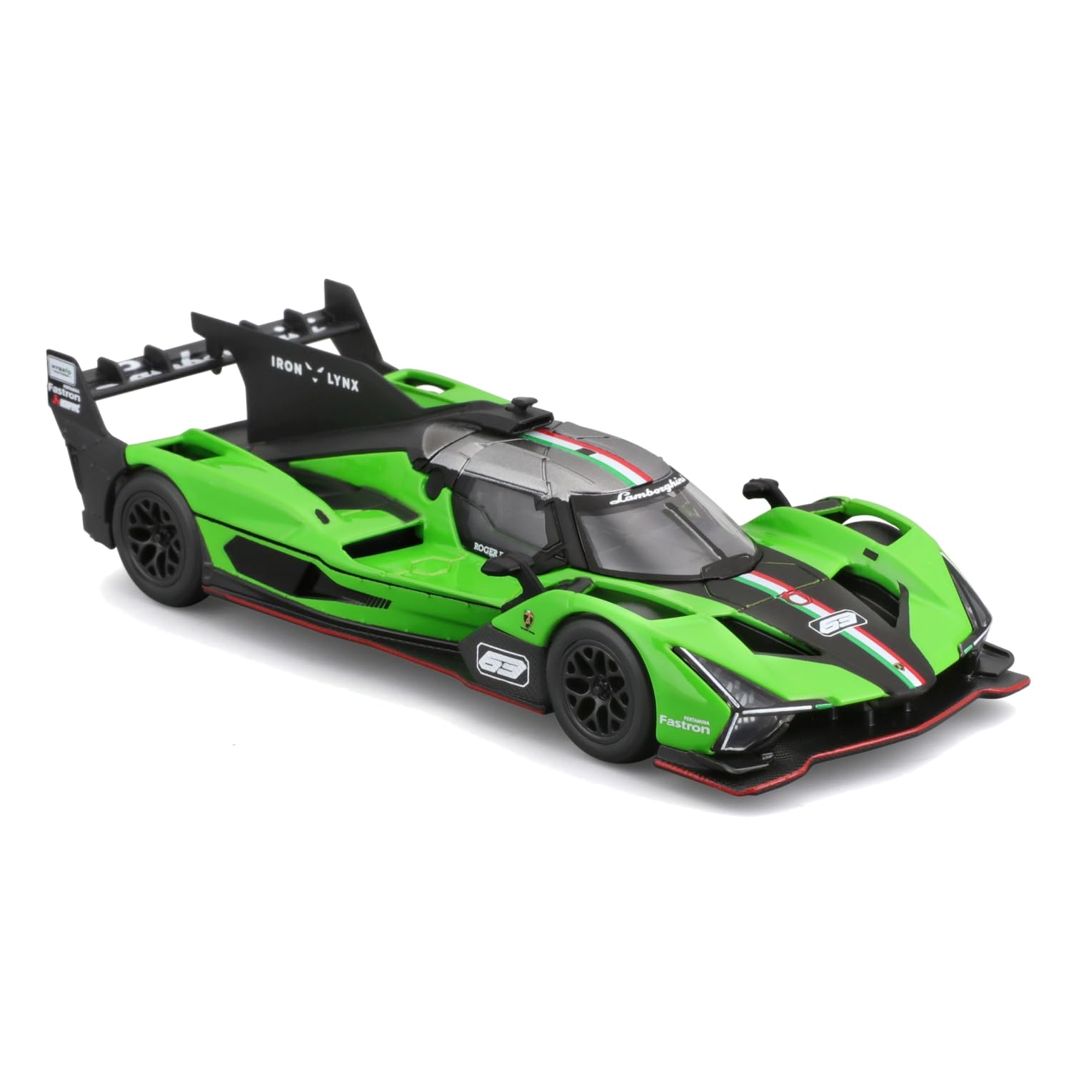 Amazon.com: Bburago 1/43 Lamborghini SC63 LMDh Le Mans 24 Hour